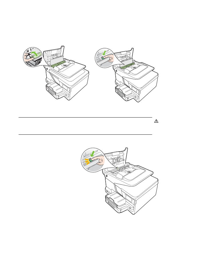 פינוי נייר תקוע HP Officejet Pro 8600